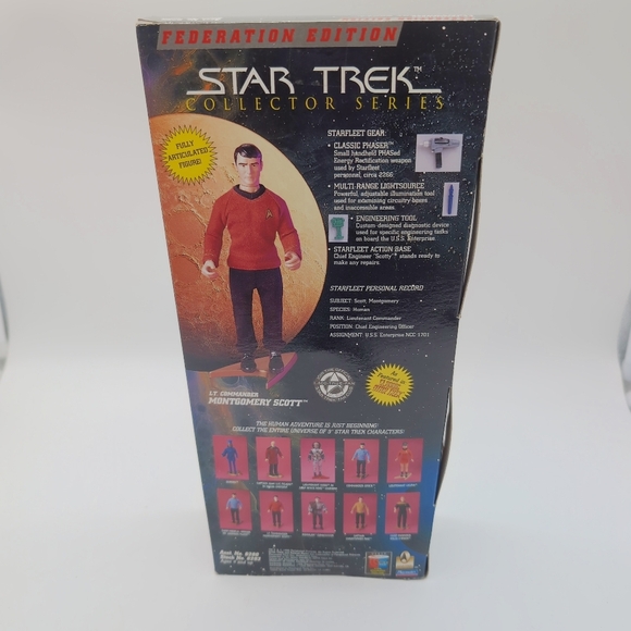 Star Trek Collector Series Action Figure Montgomery Scott Scotty numbered 002066 - Picture 4 of 9